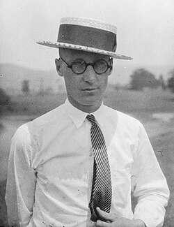 Retrato fotográfico de John Scopes en 1925.