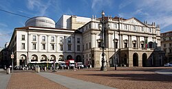 Fachada de La Scala