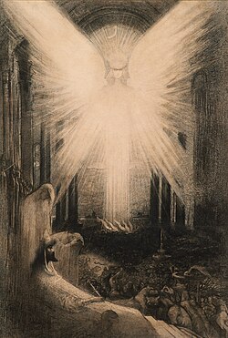 Ilustración artística de Azrael