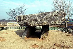 Dolmen en Ganghwa, Corea del Sur