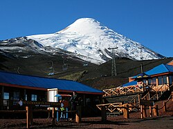 Centro de esquí en sector La Burbuja