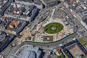Fotografía general de la plaza Kongens Nytorv