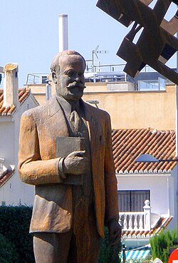 Monumento dedicado a Fernando de los Ríos en Granada