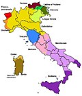 Principales grupos lingüísticos de Italia
