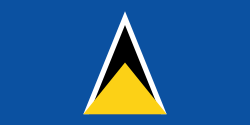 Bandera de Santa Lucía
