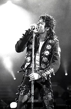 Michael Jackson actuando