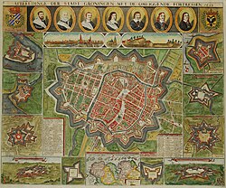 Mapa histórico de 1652