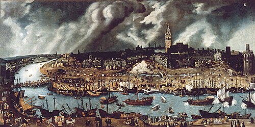 Vista de Sevilla a mediados del siglo XVI