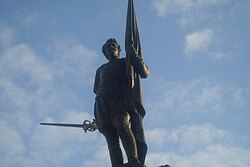 Estatua dedicada a Antonio de Oquendo en San Sebastián inaugurada en 1894