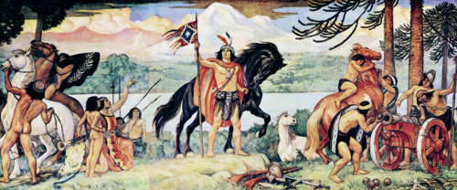 Tríptico histórico de Lautaro