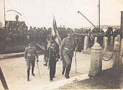 Grupo de von Mücke llegando a Constantinopla