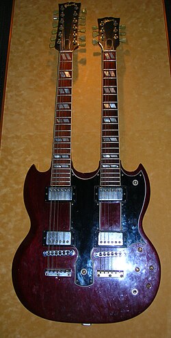 Guitarra Gibson EDS-1275 de Jimmy Page