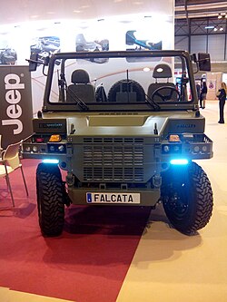 Mula mecánica MM-1A Mk-2, conocida como Falcata, producida por EINSA.