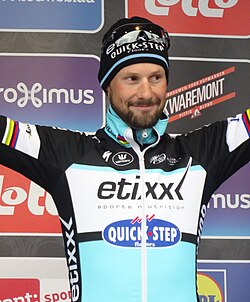 Retrato y datos básicos de Tom Boonen en su perfil deportivo.