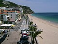 Paseo marítimo Marginal de Sesimbra en la freguesia de Santiago