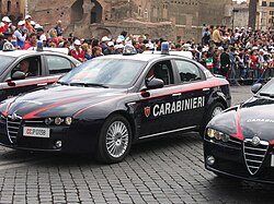 Alfa Romeo 159 de los Carabineros