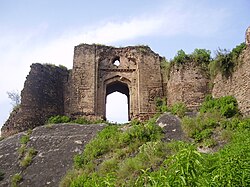 Zona fortificada junto al río Soan