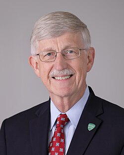 Retrato fotográfico de Francis Collins