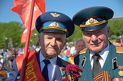 Veteranos del Ejército Rojo de la Segunda Guerra Mundial