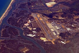 Imagen general del Aeropuerto de Faro