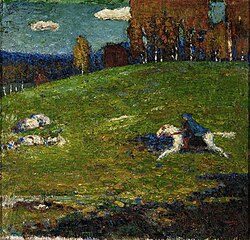 Obra Der Blaue Reiter pintada en 1903