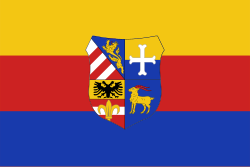 Bandera y escudo históricos del Litoral austríaco