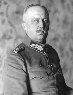 Retrato de Erich Ludendorff