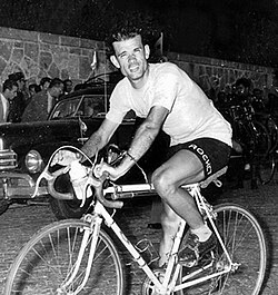 Retrato de Alves Barbosa durante su carrera deportiva