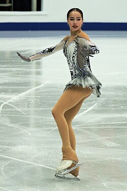 Zagitova en el Campeonato Europeo de 2018