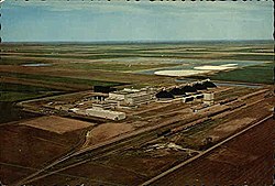 Planta industrial de procesamiento de potasa en Saskatchewan