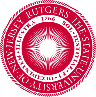 Emblema y logotipo oficial de Rutgers University