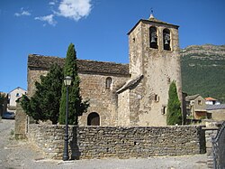 Vista desde el sur de la iglesia