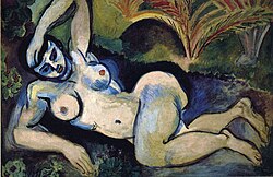Desnudo azul (recuerdo de Biskra) de Henri Matisse