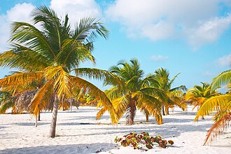 Playa Sirenas en Cayo Largo del Sur, Cuba