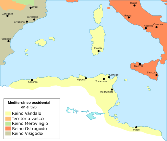 Detalle geográfico del asentamiento alano