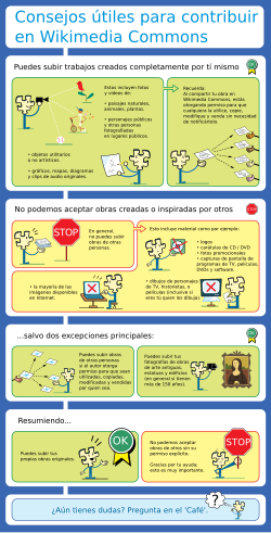 Instrucciones de Wikimedia Commons