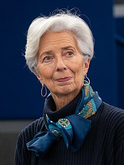 Christine Lagarde, presidenta del BCE