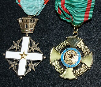 Emblema de la Orden al Mérito de la República Italiana