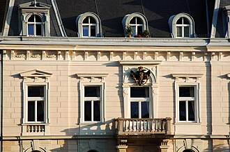 Representación de arquitectura Biedermeier