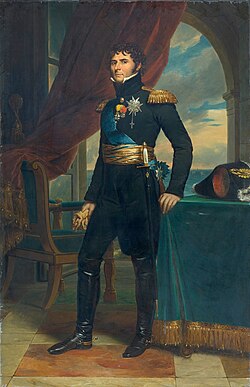 Retrato de Carlos XIV Juan, príncipe heredero de Suecia por François Pascal Simon Gérard, 1811