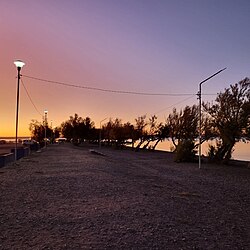 Atardecer en el Lago Pellegrini