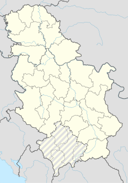 Ubicación geográfica de Pančevo en Serbia