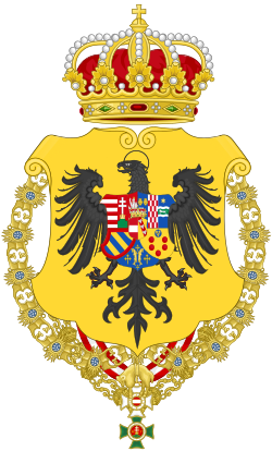 Escudo de José II, último Rey de romanos.