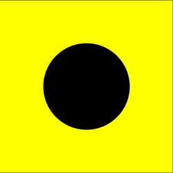 Banderas de señales marítimas
