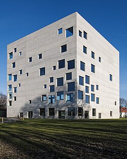 Edificio de la Escuela de Diseño Zollverein en Essen