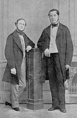 Gustav Kirchhoff y Robert Bunsen
