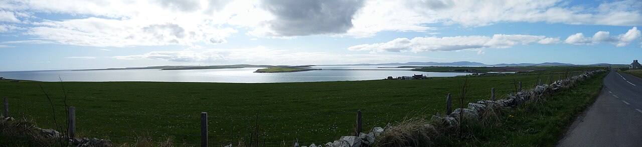 Vista panorámica de Scapa Flow