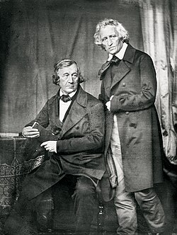 Retrato de los hermanos Grimm