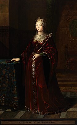Isabel I de Castilla, Reina de España e Indias