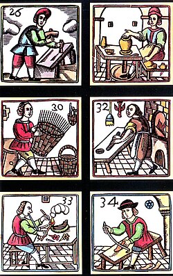 Oficios gremiales en azulejería catalana